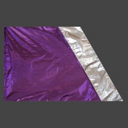 Flagge violett/Silber